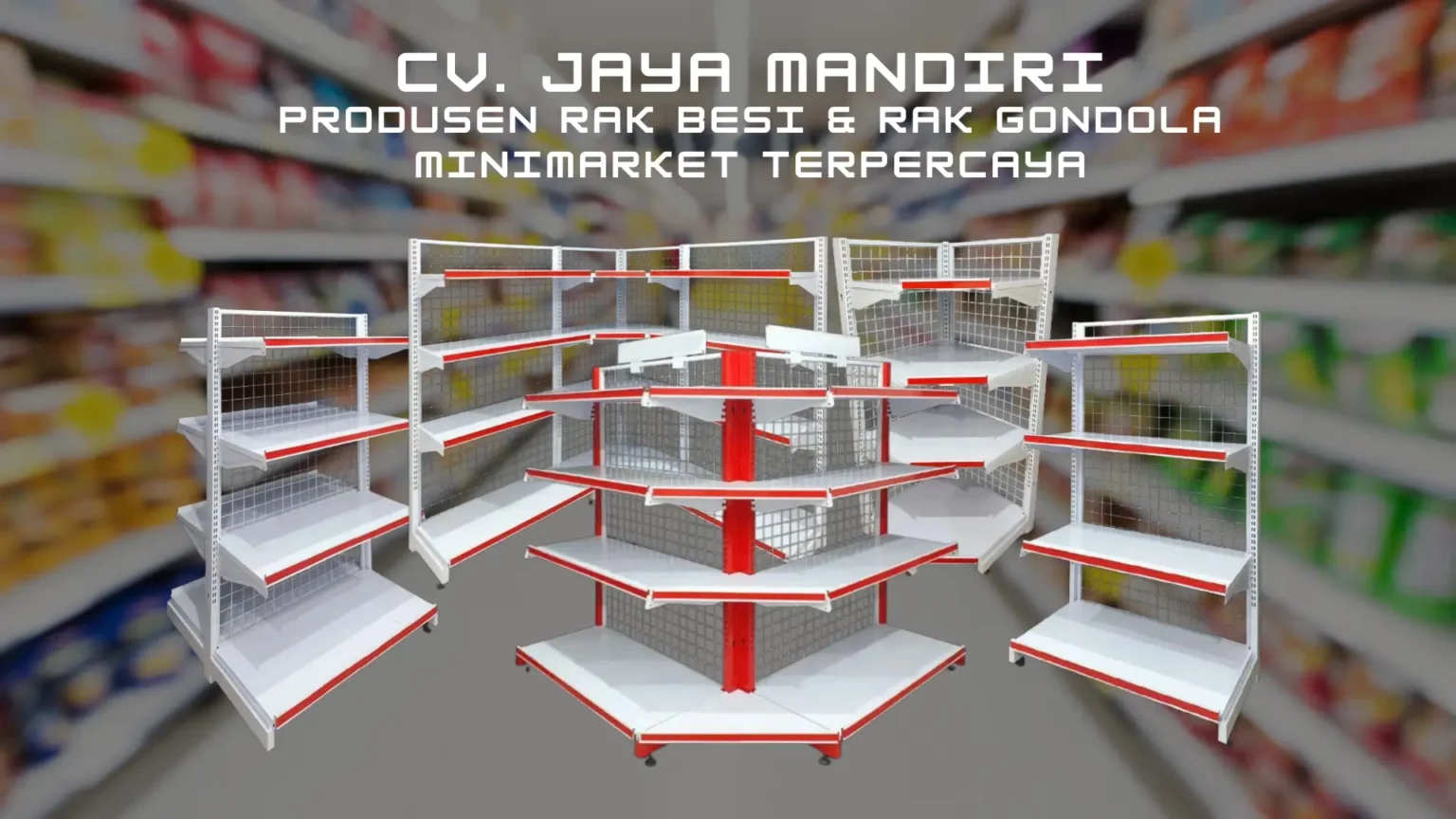 Rak gondola minimarket