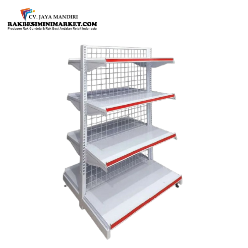 Rak Gondola Minimarket Tipe Double