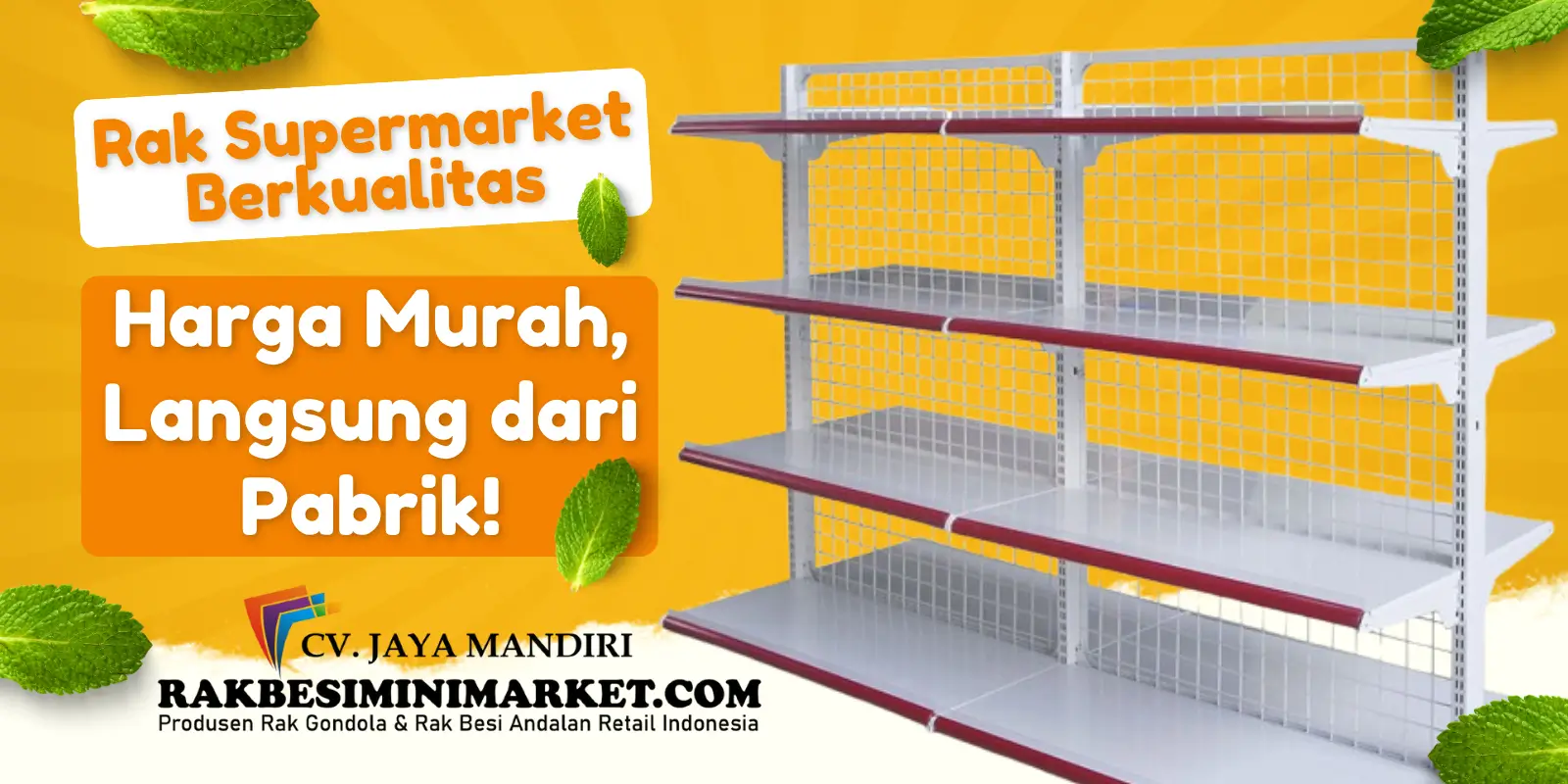 Rak Supermarket Berkualitas